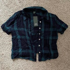 Wild Fable plaid button up shirt